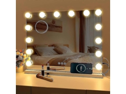 Luzes de vanity Nova Line, 10 lâmpadas LED, 3 modos, USB, para espelho de maquiagem