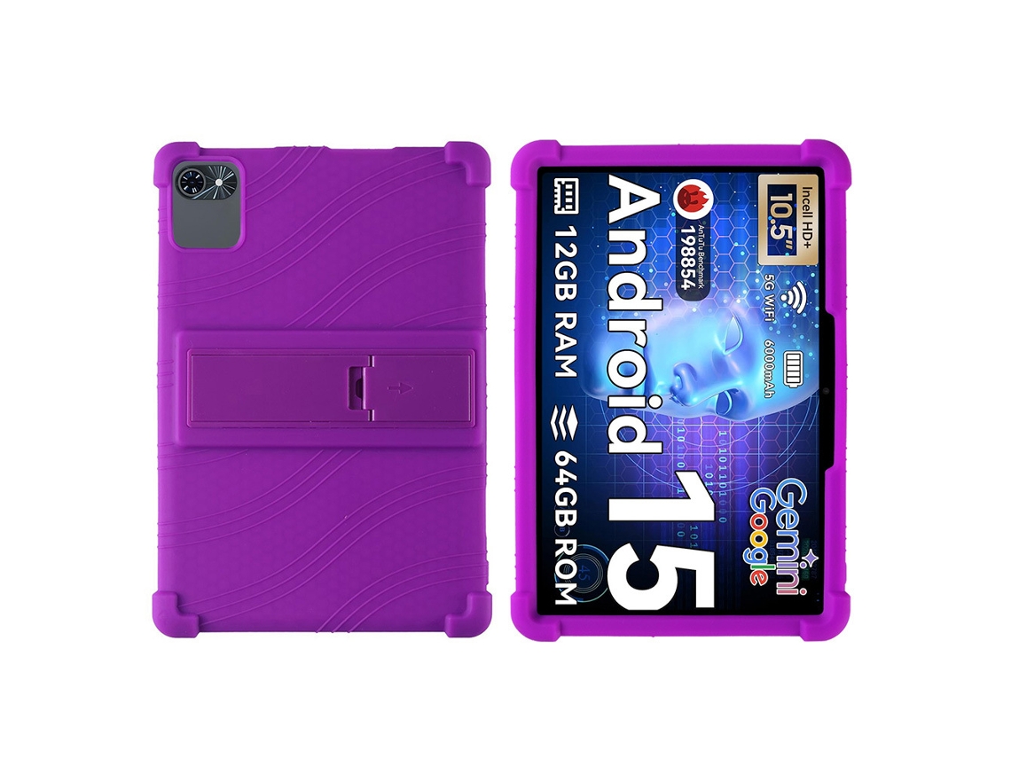 Capa para Tabwee T80 10.5 Polegadas com Suporte Resistente a Impactos DIGITALLAB Roxo