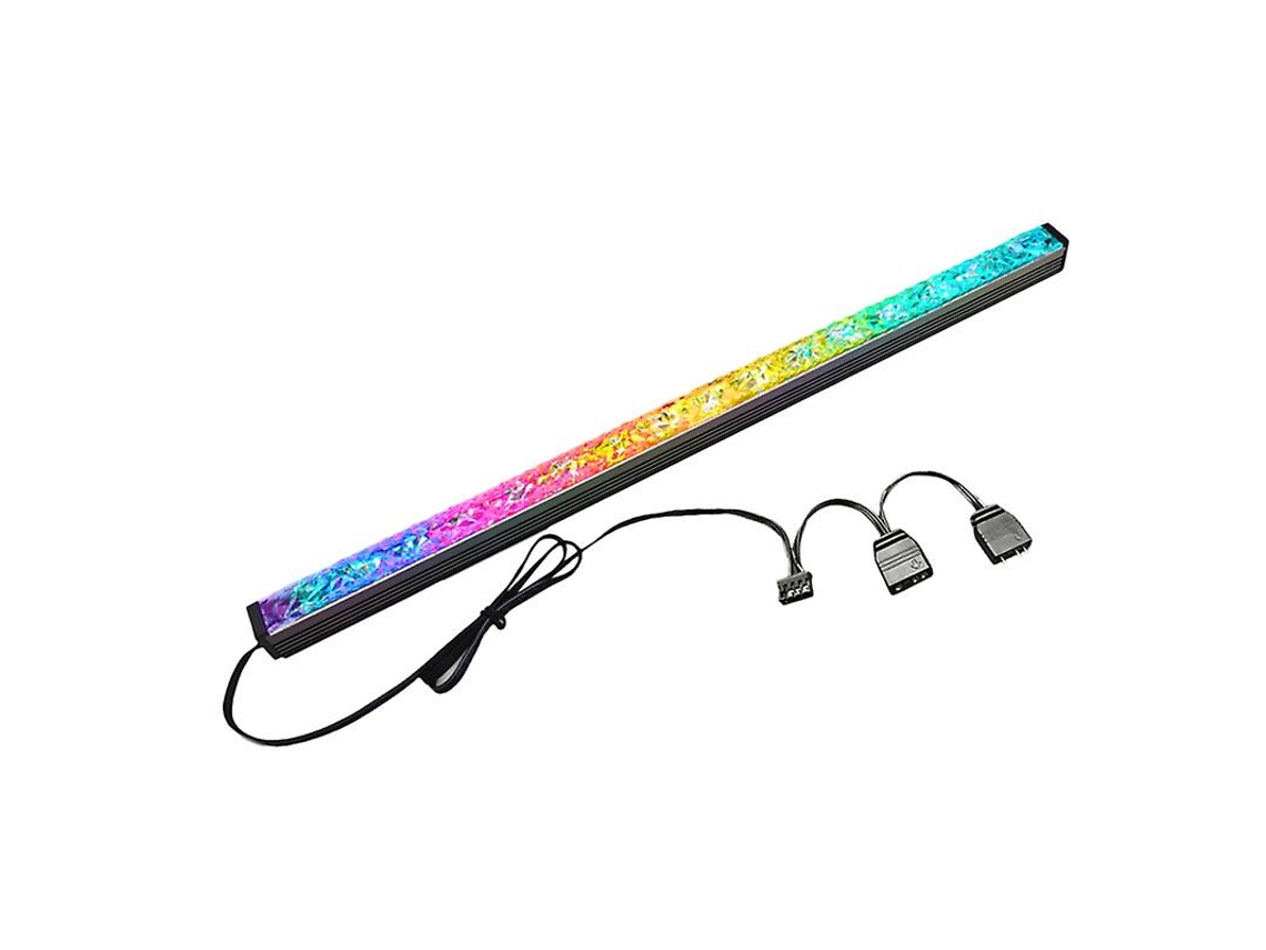 1pcs Luz Rgb De Alumínio Para Pc