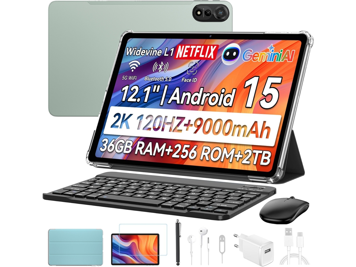 Tablet BLACKVIEW Mega2 (11.97'' 36 Gb 256 Gb Verde)
