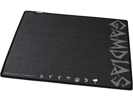 Tapete de Rato GAMDIAS NYX Preto Cinza 350 mm