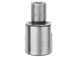 Haste de conexão em aço inoxidável M14*1 para mandril de rosca K01-50/63 K02-50/63 (12mm)
