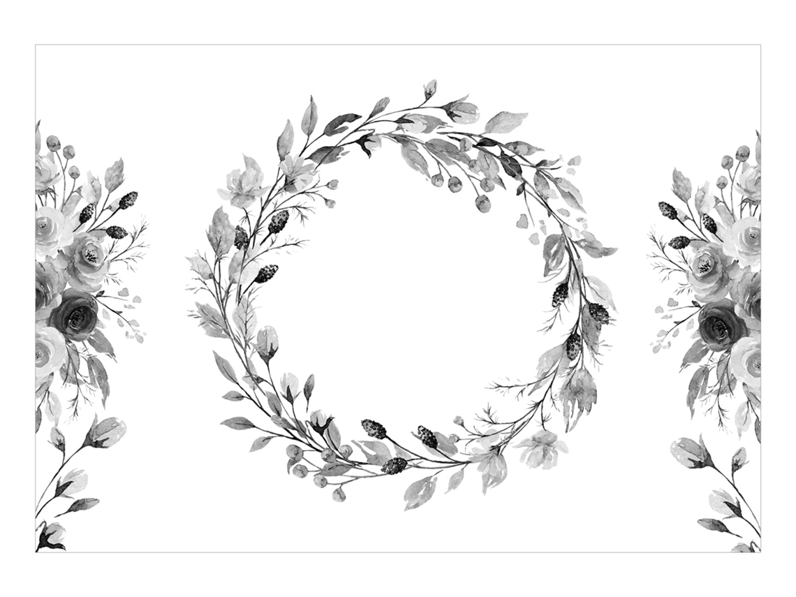 Papel de Parede ARTGEIST Romantic Wreath - Third Variant (294x210)