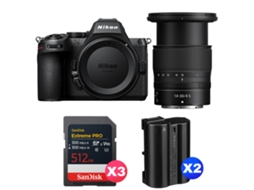Z5 Ii + 14 30mm F/4 S + 3 Sandisk 512gb Extreme Pro Uhs ii Sdxc + 2 Nikon En el15c + Ebook “20 Dicas para Fotos Que Impressionam” NIKON