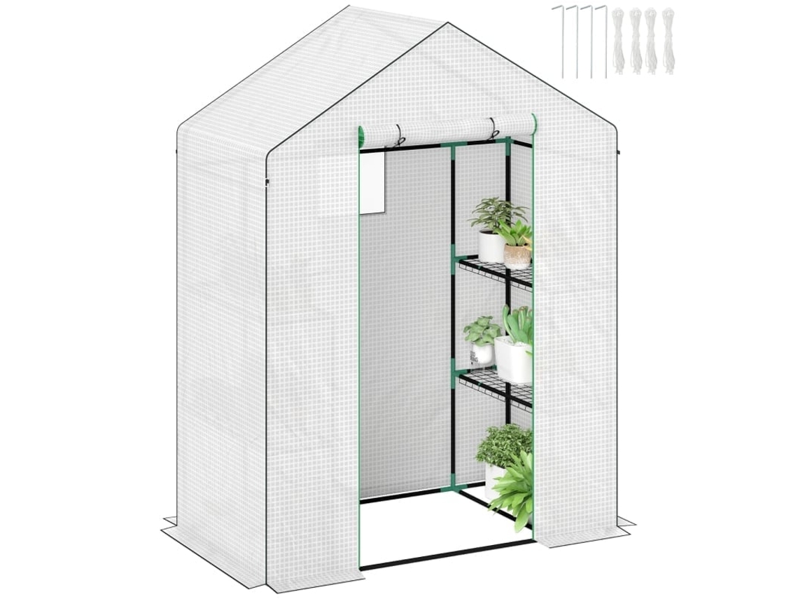 Pavilhão pop-up impermeável 3x3m com altura ajustável, 2 painéis laterais, proteção UV 50+ azul escuro