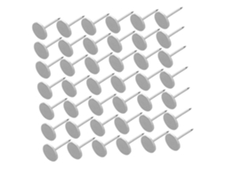 Tachas De Metal Para Estofamento Móveis 11x17 Mm 150 Peças