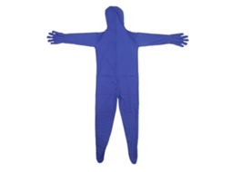 Screen Chromakey Suit Costume Studio Keying Background Bodysuit For Photography Dark Blue 180cm / 70.9in LAXISCREED