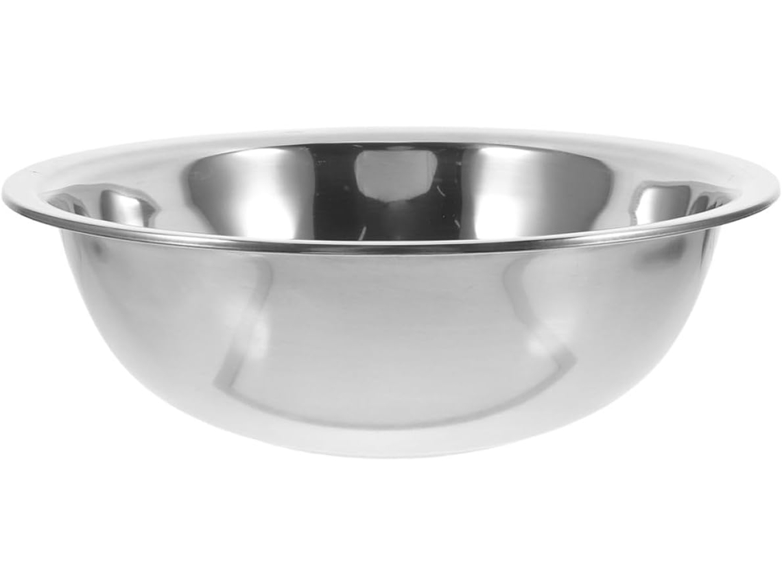 Bacia De Aço Inoxidável Espessa De 32 Cm Para Lavar Os Pés