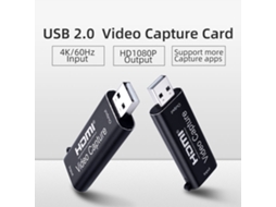 Placa de Captura Hdmi EOOCOO para Jogos ao Vivo