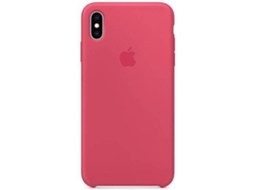 Capa APPLE iPhone XS Max Silicone Rosa