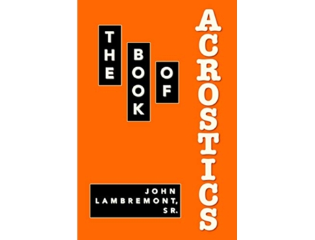 Livro The Book of Acrostics de John Lambremont (Inglês)