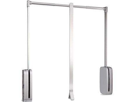 Varão Basculante  Sling (Plástico - 9x16x86,5 cm - Prateado)