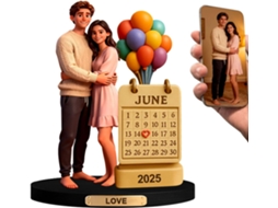 Foto De Desenho Animado Personalizado Sobre O Tema Pixar Para Casal, Aniversário De Casamento,