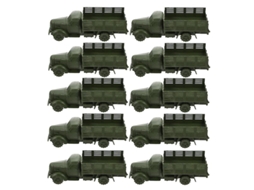 10pcs Brinquedo Modelo De Caminhão Allinless