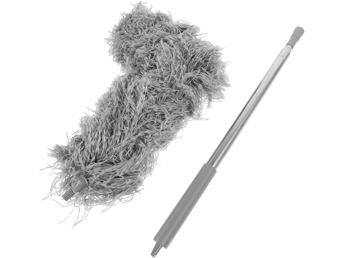 Escova De Limpeza Telhados Fomiyes Com Cabo Telescópico 2, 5m, Ferramenta De Limpeza Calhas Com Design Dobrável E