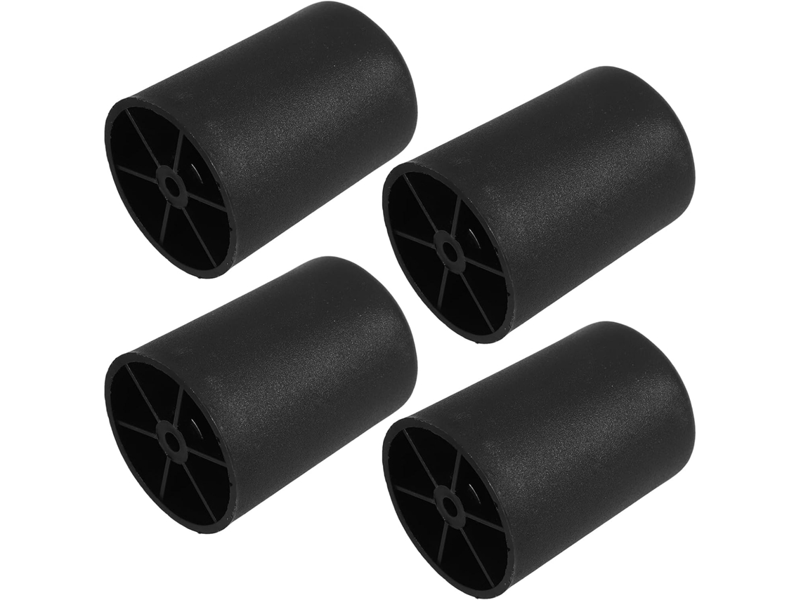 Conjunto De 4 Pés Plástico Para Sofá, Com Parafusos De Regulagem, Ideais Para Sofás E Poltronas