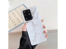 Capa De Celular Imd Com Textura De Tpu Suave E Mármore Para Huawei P40