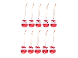 Pack de 5 Enfeites Coloridos para Árvore de Natal, 10 Peças LAXISCREED