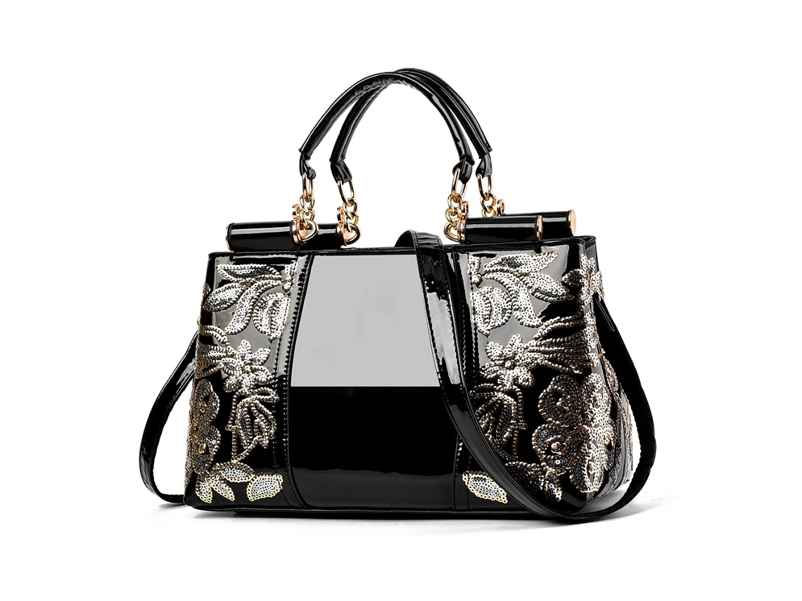 Bolsa de ombro AQUAFORGE Manchester, grande, feminina, curta, estudante, tote