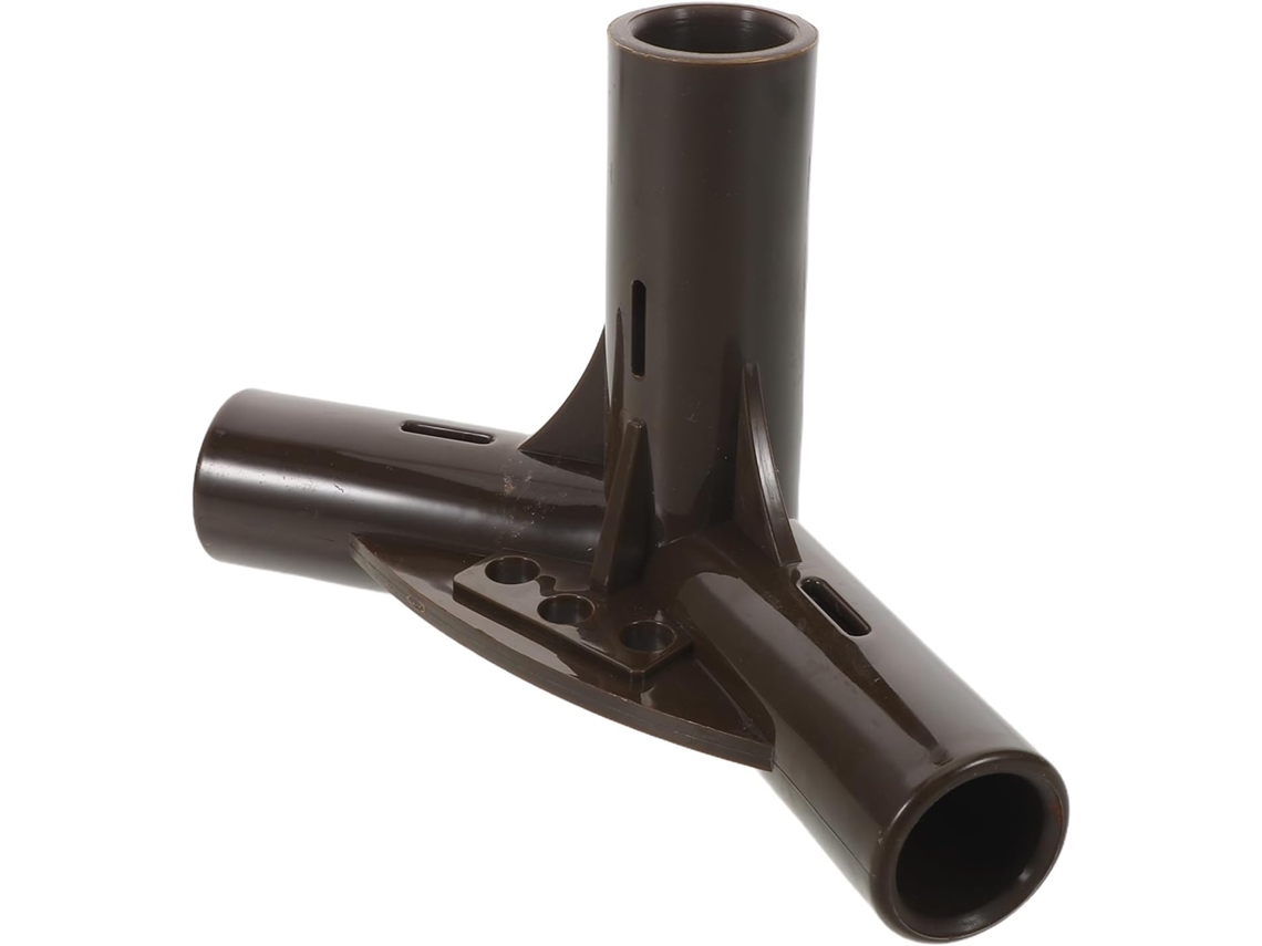 Conector Portátil De Três Vias Em Plástico Marrom, Compatível Com Barracas E Abrigos Externos Para