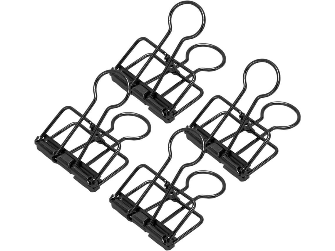 Conjunto de 50 Clips para Arquivos, Clips de Papel com Design Reforçado, Clips de Mesa com Alta Força de Fixação, Clips para Escritório