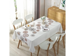 Toalha De Mesa Retangular/redonda Em Pvc, Resistente A Óleo.