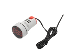 Indicador De Temperatura Led Digital Ac 50~380v -20~199℃ Luz Vermelha Termômetro