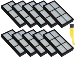Kit De Substituição Para Irobot Roomba Séries 800 E 900 Acessórios Para Filtros (12 Peças) Cuich
