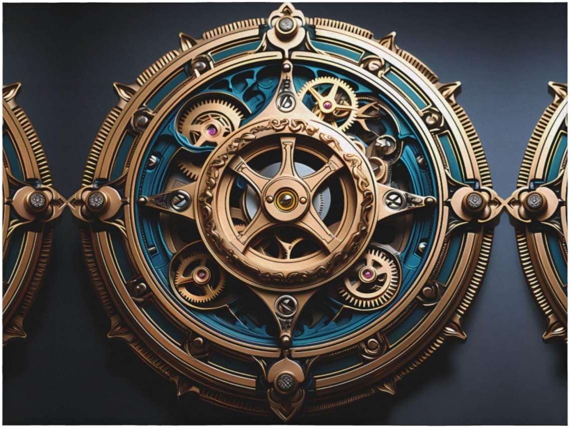 Manta de Flanela Ultramacia Phayah com Estampa Steampunk Moderna Ideal para Sofá Cama Sala Estar Escritório e