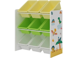 Organizador [EN.CASA] (Multicor - Aglomerado, Plástico - 60 x 62 x 26,5 cm)