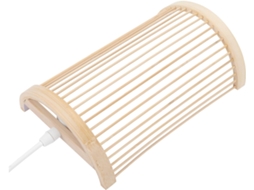 Luminária de Parede Rústica de Bambu para Sala de Estar SFUSHOS
