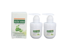 2pcs Creme Reparador Aloe Pós-Sol 100g Hidrata, Nutre a Pele, Repara Queimaduras, Leve, Mão, Perna