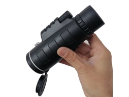 Telescópio Monocular 40x60, Pequenos Monóculos para Adultos, Alta Potência, Telescópio Monocular de Visão Noturna JIAPEI (preto)