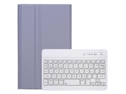Capa De Couro Sintético Ultrafina E Destacável Em Tpu A0n12 Para Tablet Redmi Pad Se 8.7 Com Teclado Bluetooth.