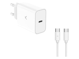 Carregador De Rede Ksix Ksix 30 W Power Delivery Usb C Branco Ksix Smart Your Tech