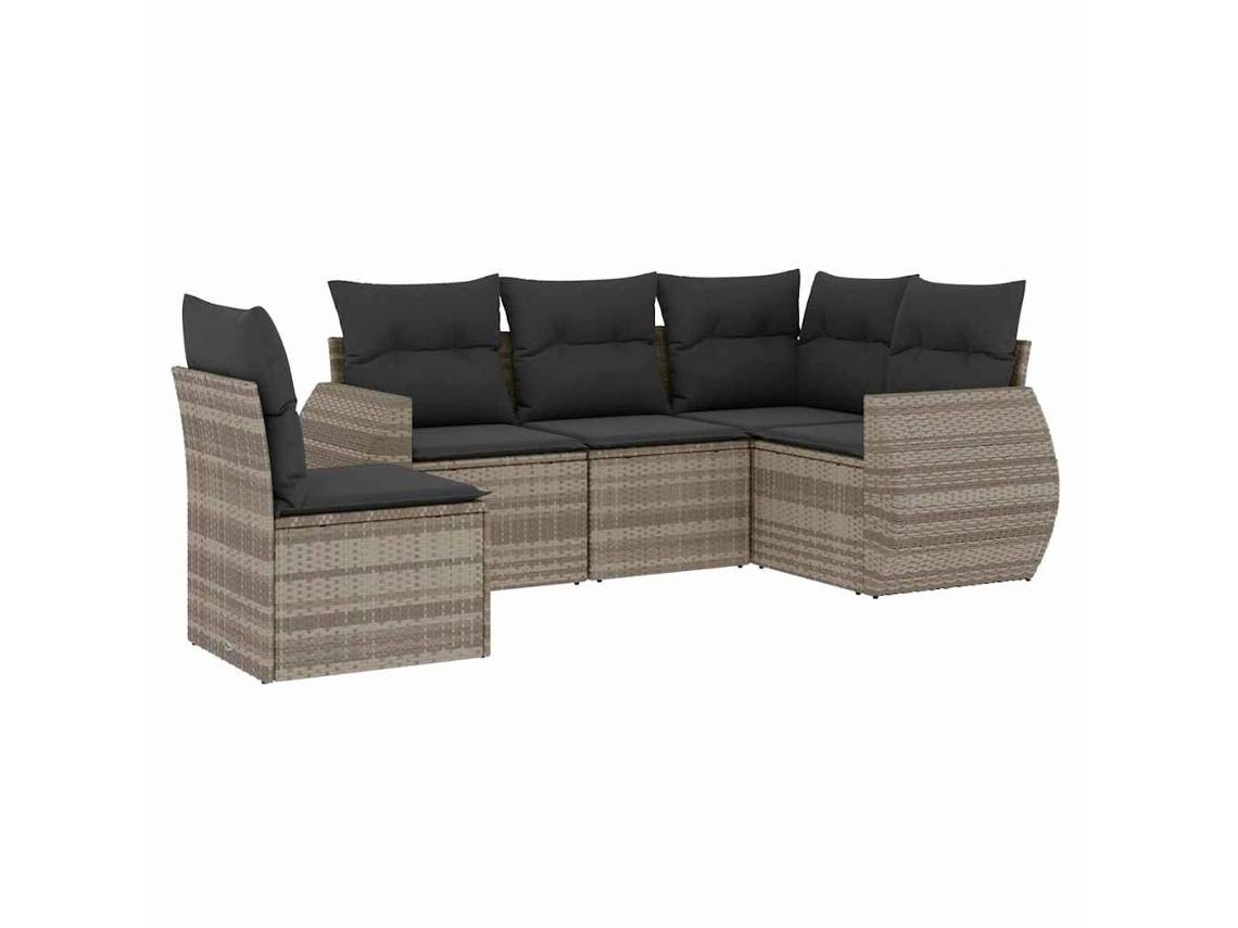 Garden Sofa Set, Garden Sofa Sets Vidaxl Cinzeto Rattan / Vime (n/a)
