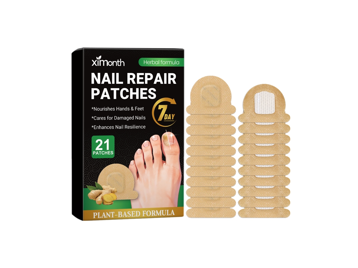 Solução Rápida Eficaz Parche Reparo Unhas Ginger