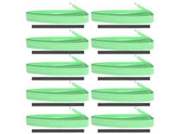 Omni-grip Overgrip Para Raquete De Badminton E Tênis Antiderrapante Perforado Absorve Suor Mango Tap Verde