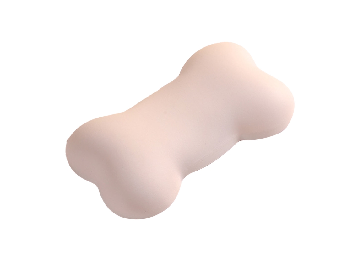 Mouse Wrist Rest Support Protetor À Água Almofada Ergonômica De Silicone Para Punho De Teclado Branco