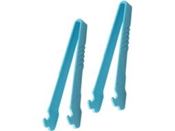 Conjunto De 2 Pinças Nylon Para Alimentos, Pinças Ergonômicas Antiderrapantes Para Servir Em Churrascos E Torradas