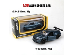 Miniatura de Carro em Escala 1/38, Modelo de Carro Clássico, Brinquedo Infantil. MDUG