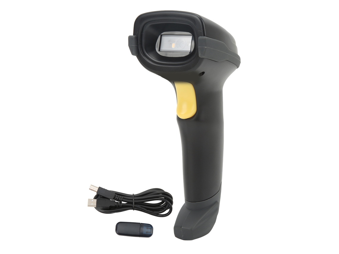 Scanner de Código de Barras Sem Fio Bluetooth Usb Leitor de Tela Escritório