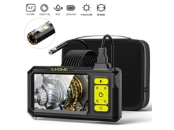 Endoscópio Industrial Com Tela Ips De 4,3 Polegadas E Alta Definição 1080p.