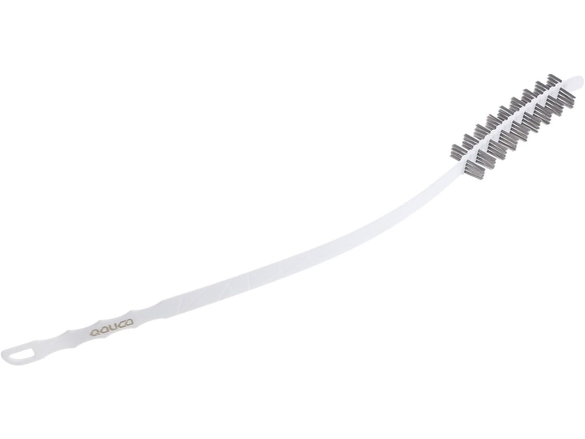 Escova De Limpeza Popetpop Para Profunda Do Tambor E Dutos Máquinas Lavar Secar Roupa, Cabo Longo Em Pp, Design Branco
