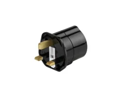 Adaptador VIVANCO De Viagem 1T W-Uk F-M (Preto)