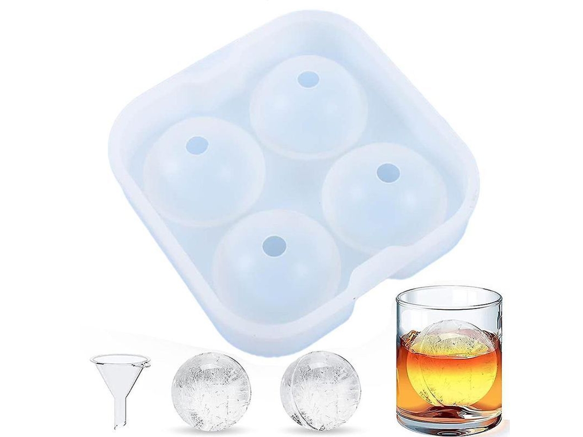 Molde para Hacer Bolas de Gelo para Bebidas, Whisky y Cócteles S/MARCA
