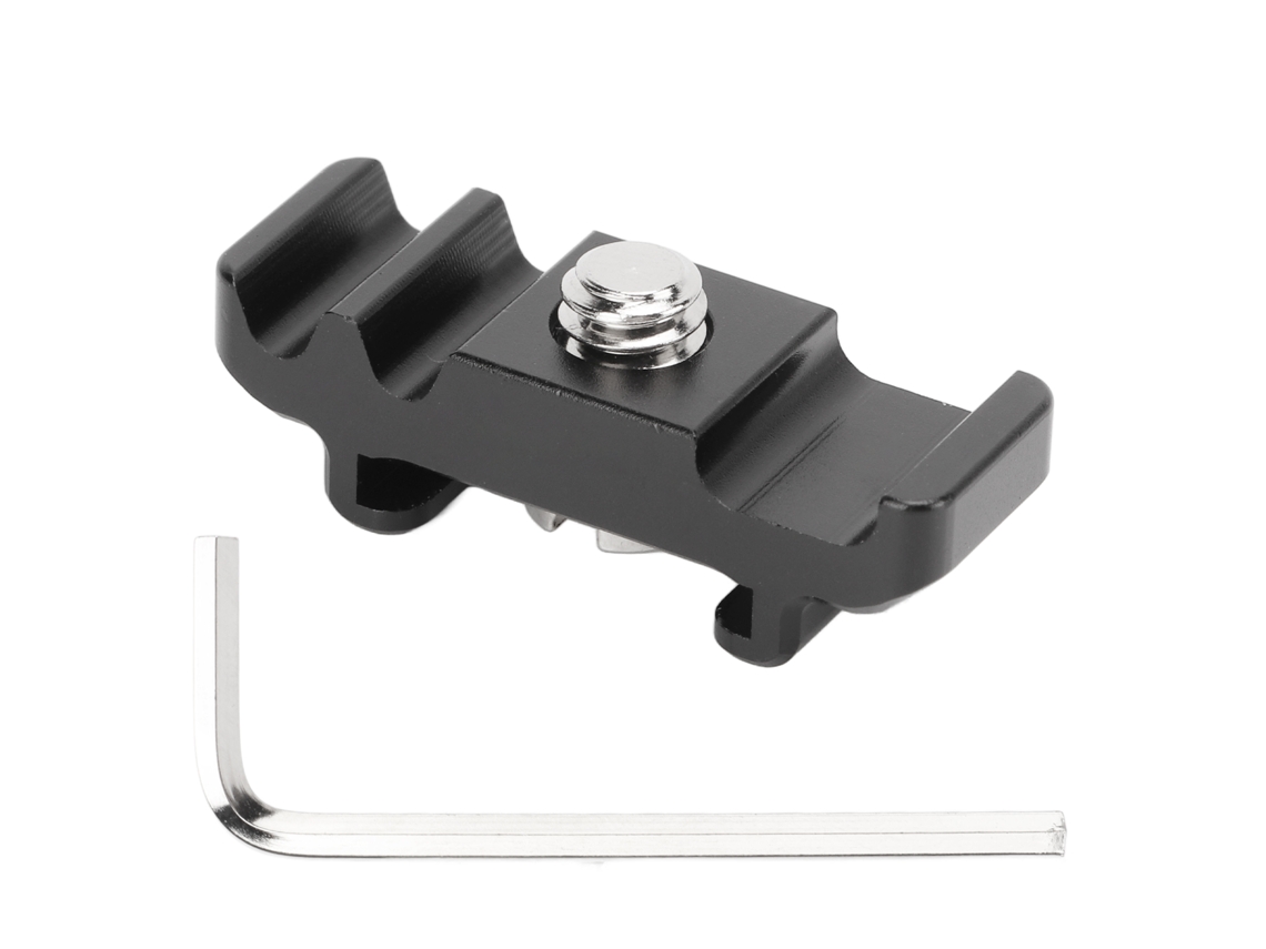 Pinza De Cable De Interfaz Multimedia Hd Para Cámara De Aluminio Con Bloqueo Y Montaje Cold Shoe