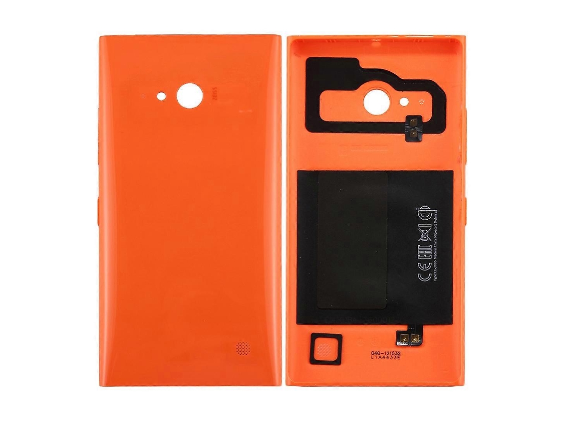 Tampa Traseira De Bateria Nfc De Cor Sólida Para Nokia Lumia 735