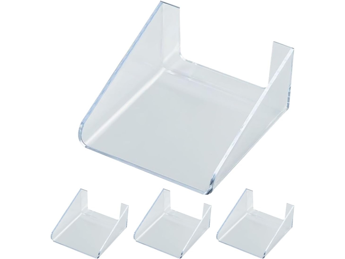 Capa Protetora Transparente De Plástico Para Campainha, Conjunto De 4 Peças Com Adesivo, Adequada Para