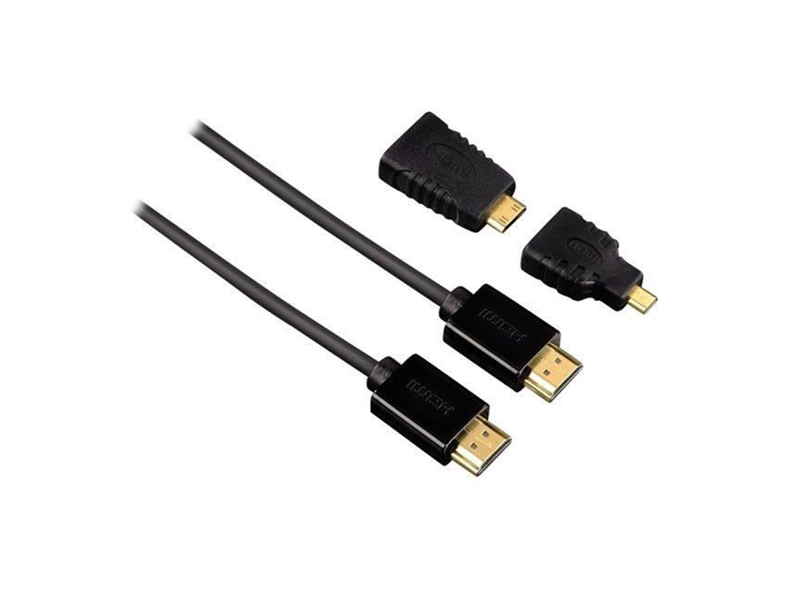 Cabo de Hdmi Conector Ethernet 1,5 M 2 … HAMA